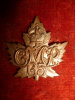 HP227 - 65th Carabiniers Mont Royal Collar Badge, 1902 issue